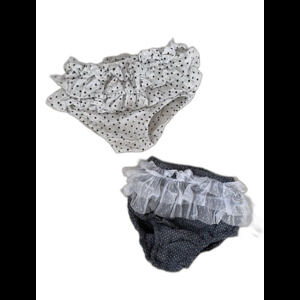 EUC Beckaloo Ruffle Bloomers Bundle - 2 pairs - 18-24 months